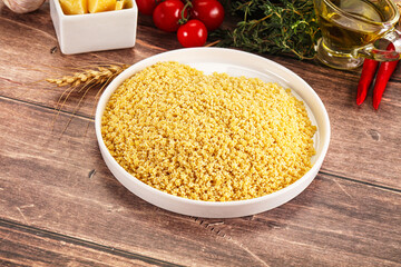 Italian cuisine - dry stelline pasta