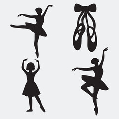ballet dancer silhouettes