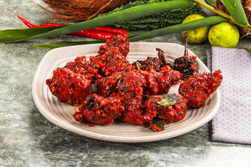 Indian cuisene - tandoori Chicken 65