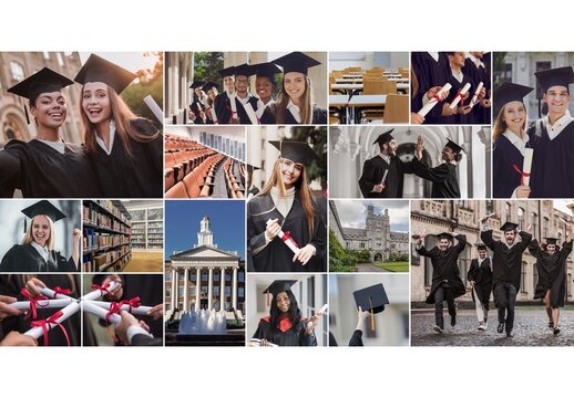 Photo Wall Collage Template