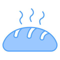 Bread Blue Icon