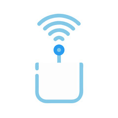 Wireless Water Sensor Device White Cutout Element