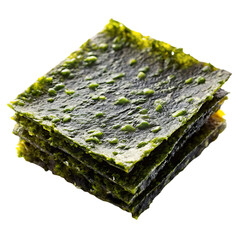 Crispy Roasted Seaweed Sheets: Close-Up Product Photo