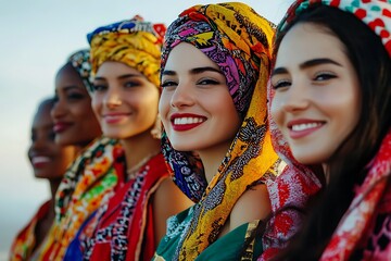 Women Wearing Traditional Outfits from Cultures Across the World Celebrating Heritage