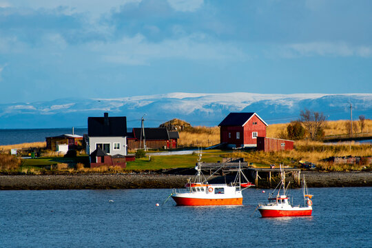 Russenes Settlement in Porsanger Fjord - Norway