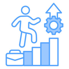 Career Blue Icon