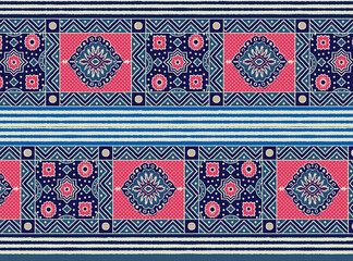 floral and patola ajrak stressing design for Fabrice printing  design with high quality