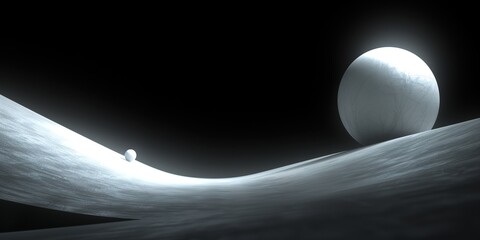 planet in space