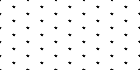 星のシームレスパターン背景イラスト