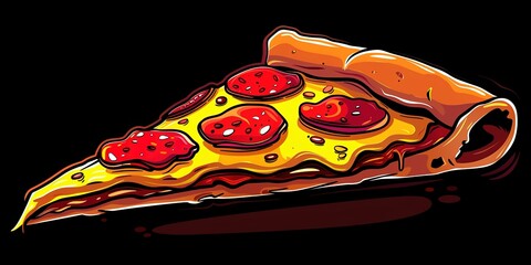 MONSTER PIZZA, TRANSPARANT T-shirt DESIGN, 