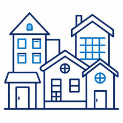 vector illustration of house