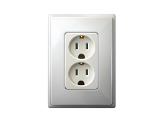 Double Electrical Outlet:  Residential Wiring & Power Solutions