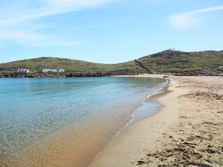 Beautiful seascape in Greece Kythnos island