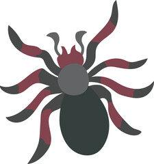 Fake spider illustration
