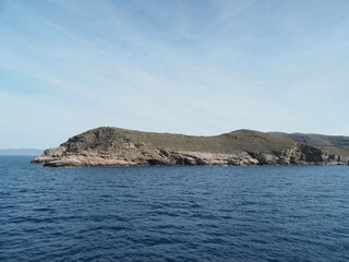 Beautiful seascape in Greece Kythnos island