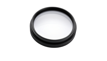 Close up round camera lens