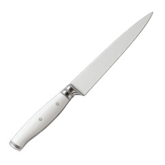White-handled chef's knife