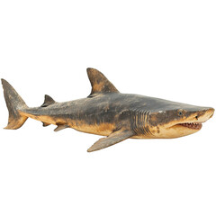Goblin shark isolated on transparent background.