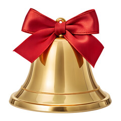 christmas bell isolated on white background