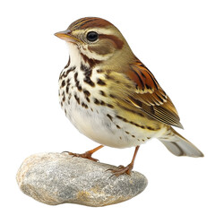 Fototapeta premium Ovenbird isolated on transparent background.
