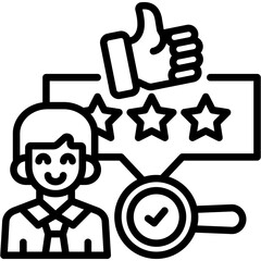 Employee Rating Icon