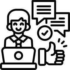 Work Feedback Icon