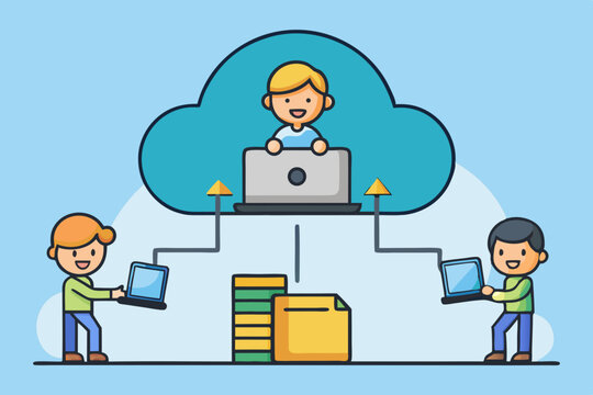 Cloud computing data sharing and collaboration