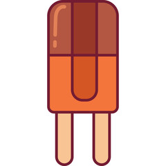 Ice Cream Popsicle Illustration