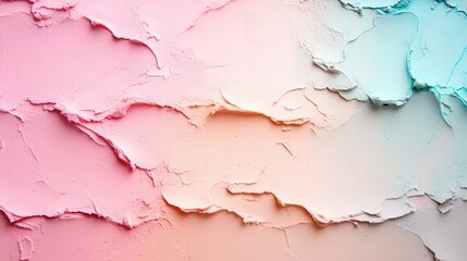 Fototapeta premium A visually striking abstract image showcasing layers of soft gradients and textured colors, blending beautifully to evoke feelings of calmness, creativity, and artistic exploration.