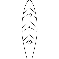 Surf Board Line