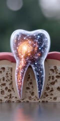 Root Canal Treatment  3D Tooth Anatomy Illustration