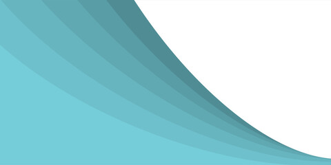 Abstract blue wave background, minimal wave design concept, vector illustration. for banner, banner.