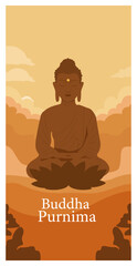 Buddha Purnima Vesak Celebration Vector Collection-01
