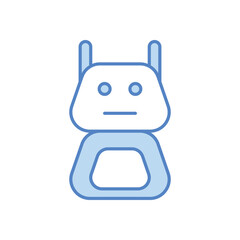 Robot Icon vector stock illustration