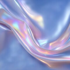 Fototapeta premium Iridescent Pastel Holographic Background Texture
