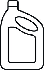 Bleach icon. Detergent laundry symbol.