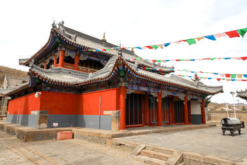Obraz premium Fuhui Temple, Kalaqin Banner, Chifeng, Inner Mongolia