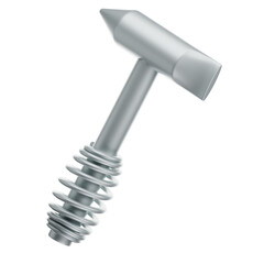 Welding Hammer 3D Illustration
