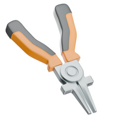 Welding Pliers 3D Illustration
