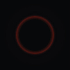 mehron neon circle wall decor, black background, wallpaper, vector illustration