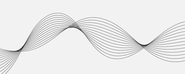 Abstract Waveform Lines