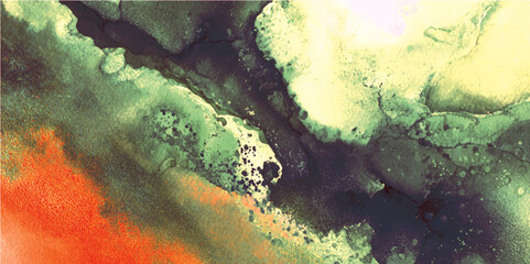 Abstract background. Fluid art texture. Abstract backdrop with swirling paint effect.  Ink swirling in water, cloud of ink color smoke Abstract banner paints Liquid ink.