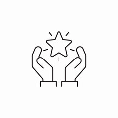 star quality icon sign vector