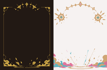 vector frame 2 designs