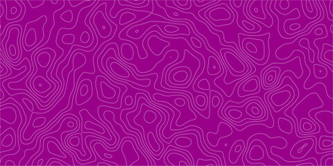 Seamless abstract topographic map pattern with intricate lines

