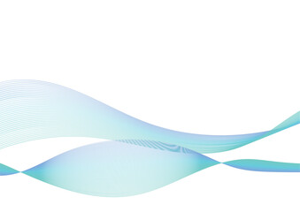 水色のデジタルウェーブ背景