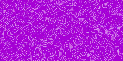 Geometric fluid texture with mapping line aesthetics

