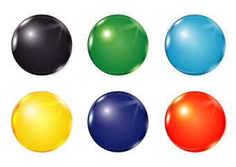 カラフルドロップアイコン