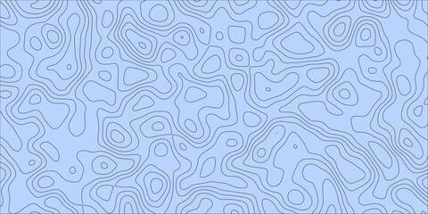 Artistic abstract contour-based seamless wallpaper

