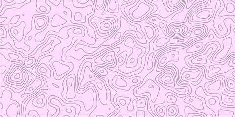 Freeform map-inspired background with wavy patterns


